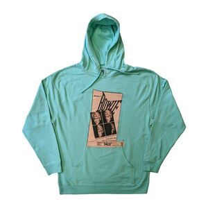 David Bowie Unisex Adult Concert �'83 Hoodie / Green